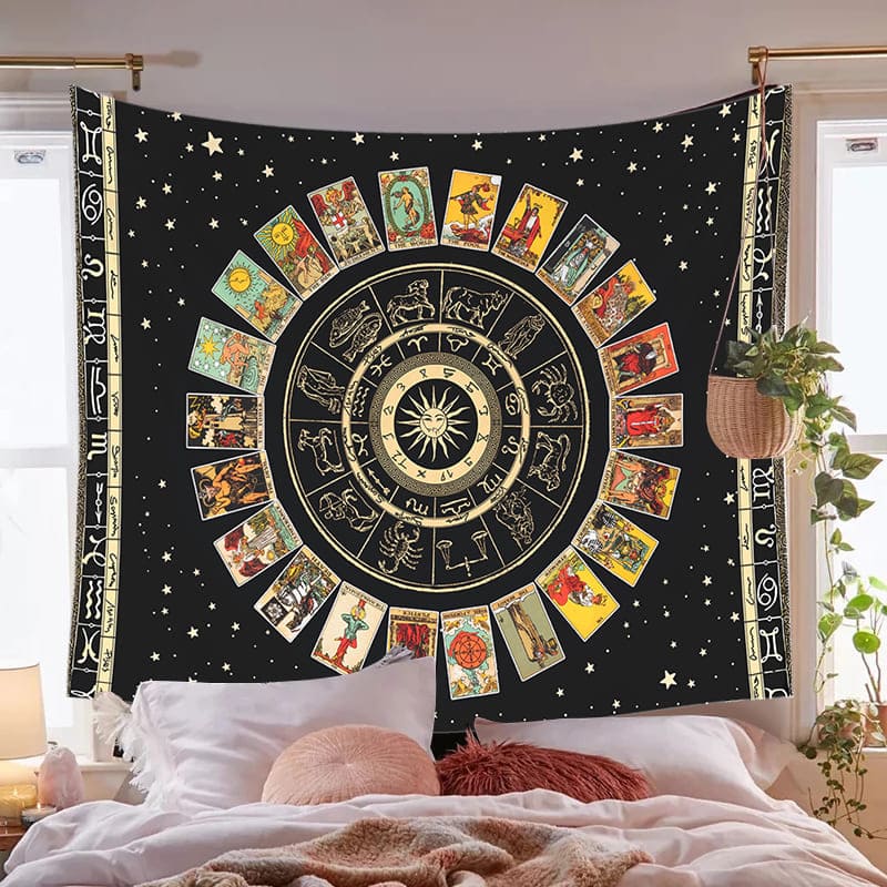 Tenture Murale Constellation du Zodiaque