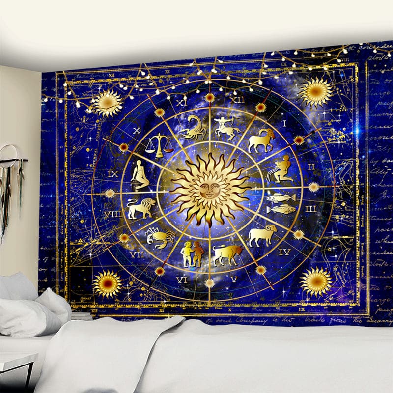 Tenture Murale Signes Astrologiques