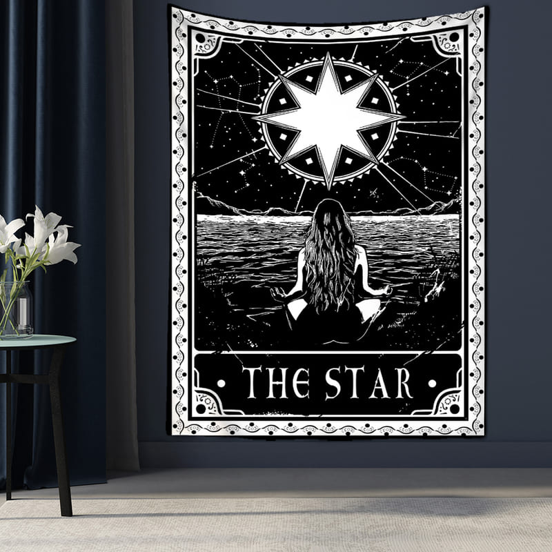Tenture Murale Tarot Etoile