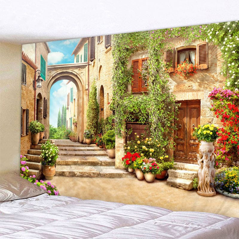 Tenture Murale Florale