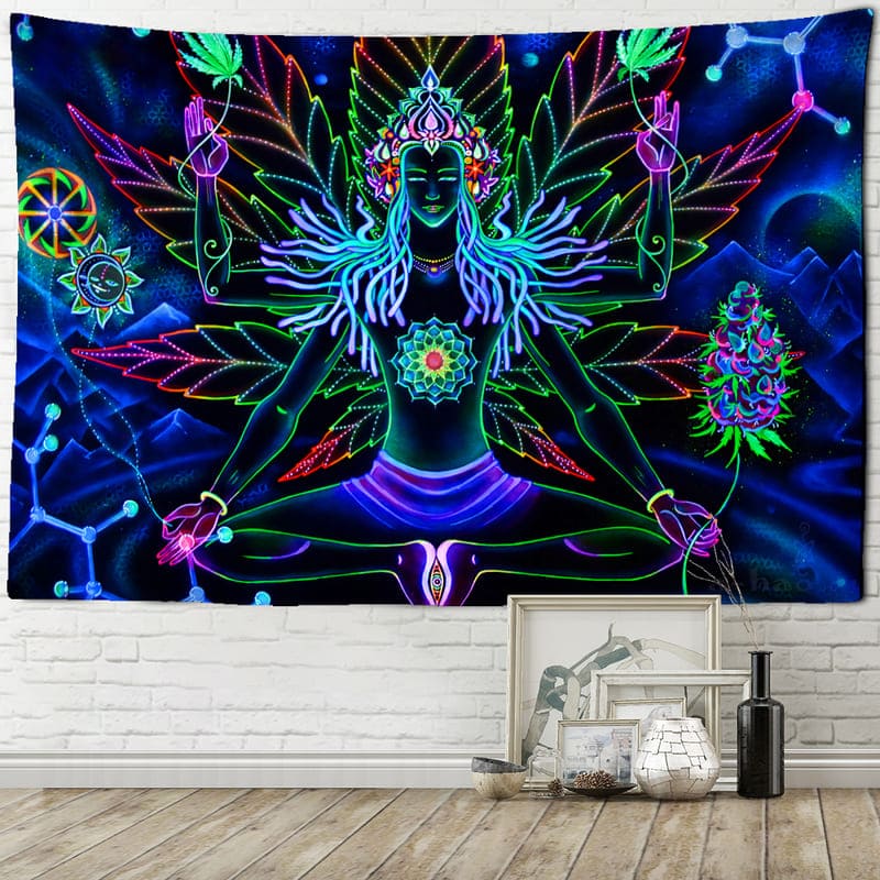 Tenture Murale Zen Psychédélique